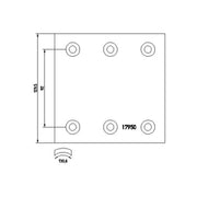DON Don Cv Brake Lining Set MB1111122S7115