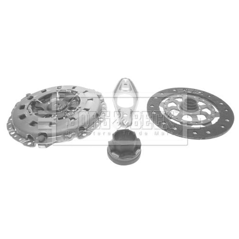 Borg & Beck Clutch Kit Set 3pc 227mm HK2378