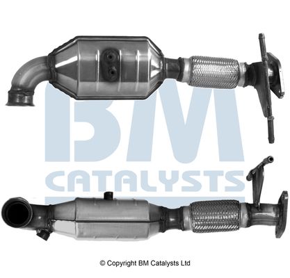 BM Catalysts Catalytic Converter fits Ford Kuga I 2008-2012 BM80443H 1674977