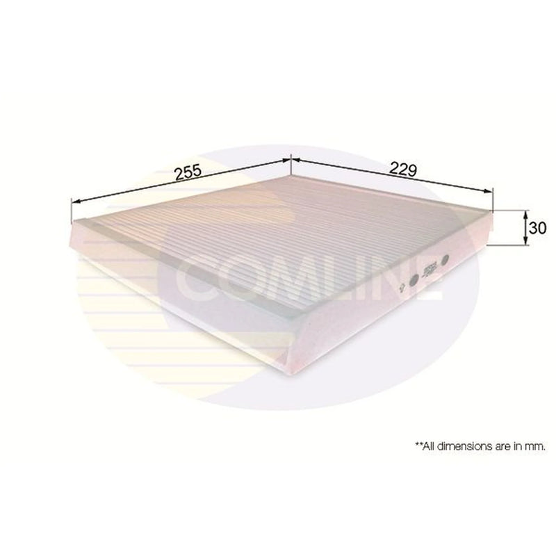 Comline Cabin Air Filter (Pollen Filter) EKF123