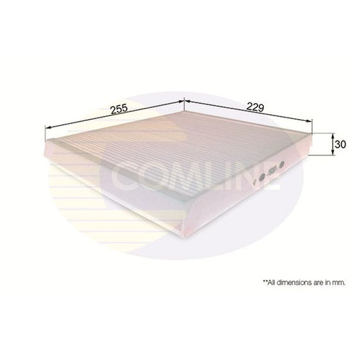Comline Cabin Air Filter (Pollen Filter) EKF123