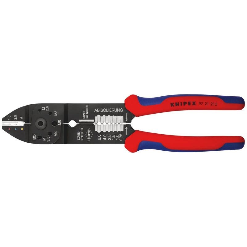KNIPEX Crimping Pliers 240mm, Model 97 21 215 SB