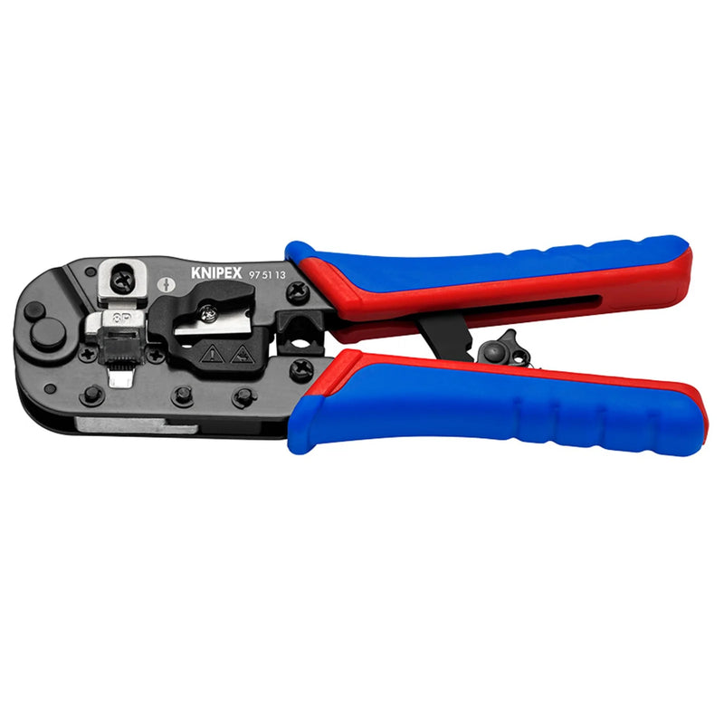 KNIPEX Crimping Pliers 97 51 13 SB for RJ45 Plugs, 190mm