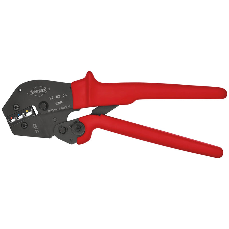 KNIPEX Crimping Pliers 250mm 97 52 06 SB for Electrical Connections