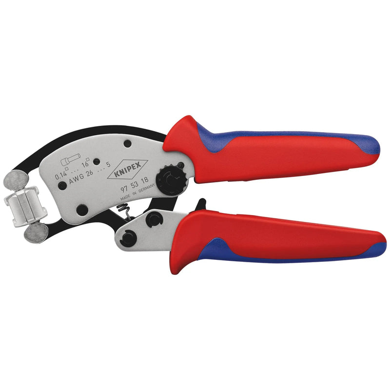 KNIPEX Crimping Pliers Twistor16® 200mm 0.14-16mm²