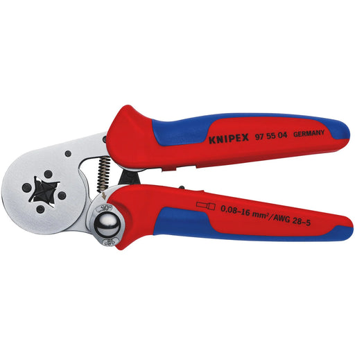 KNIPEX Self-Adjusting Crimping Pliers 180mm 97 55 04 SB