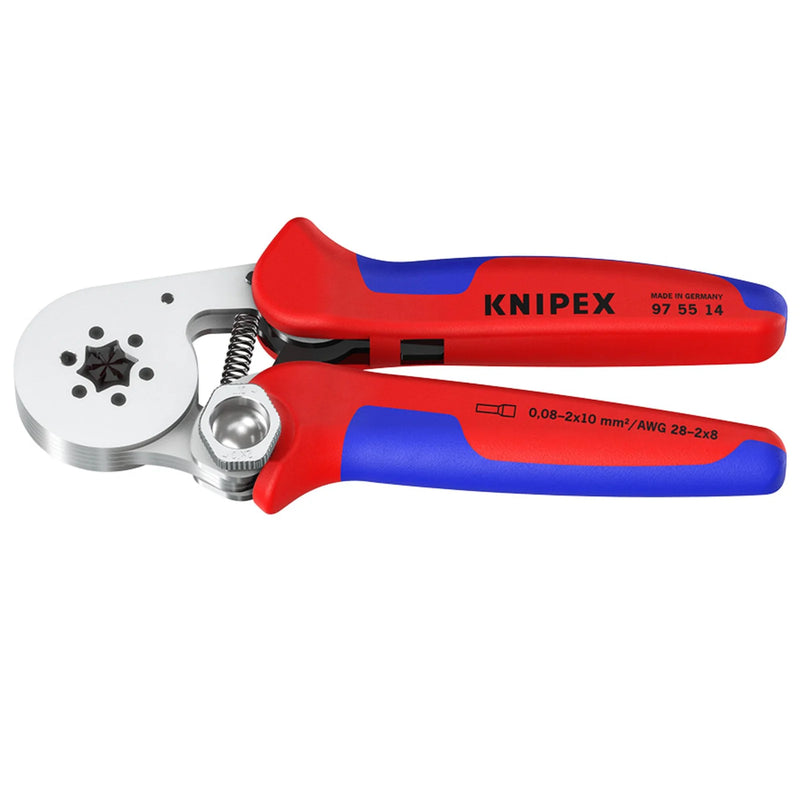 KNIPEX Self-Adjusting Crimping Pliers 97 55 14 SB 180mm