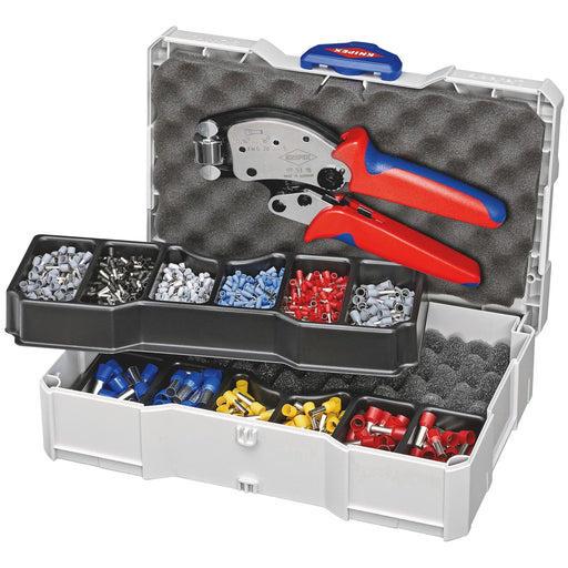 KNIPEX Crimp Assortment 97 90 13 with Wire Ferrules & Pliers