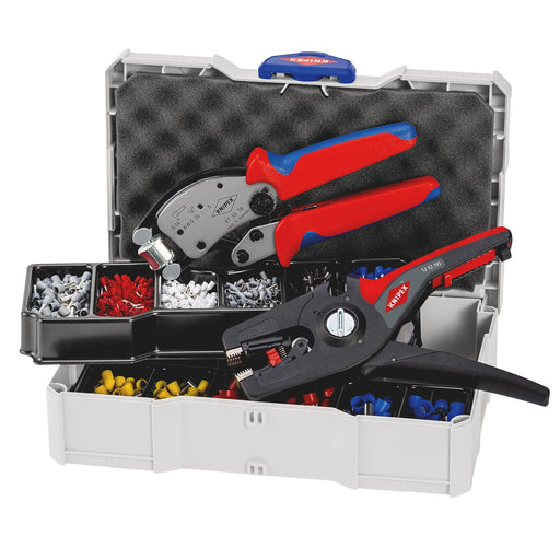 KNIPEX Crimp Assortment 97 90 14 with Wire Ferrules & Tools