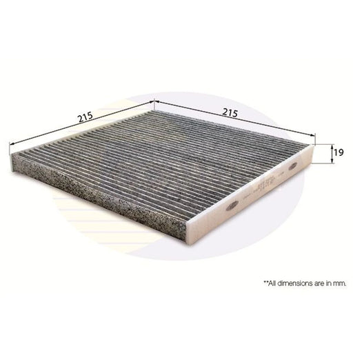 Comline Cabin Air Filter (Pollen Filter) EKF360A