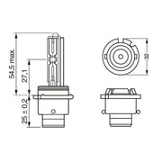 Bosch Eco D2S 35W P32D-2 Hid 1 987 302 851