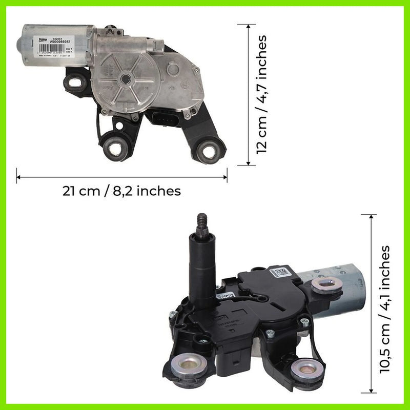Valeo Front/Rear Wiper Motor Rear 582687