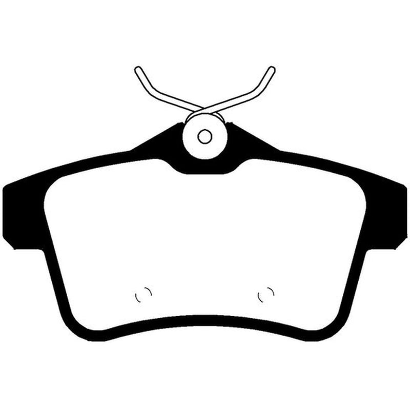Abtex Rear Brake Pad Set PLU2097