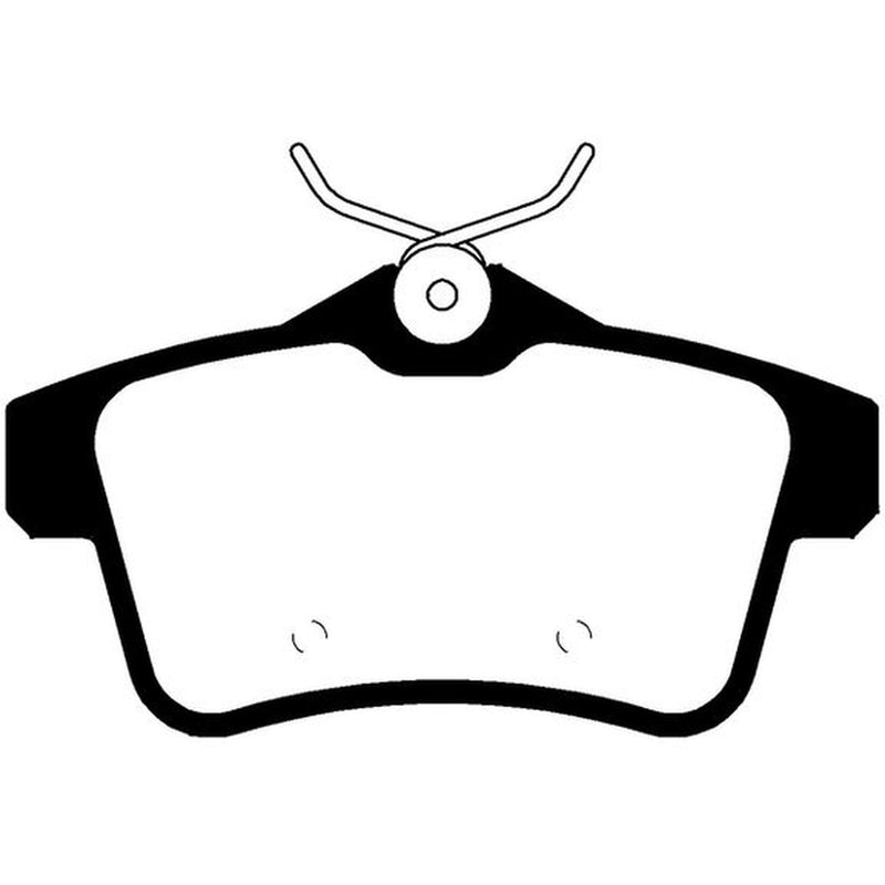 Abtex Rear Brake Pad Set PLU2097