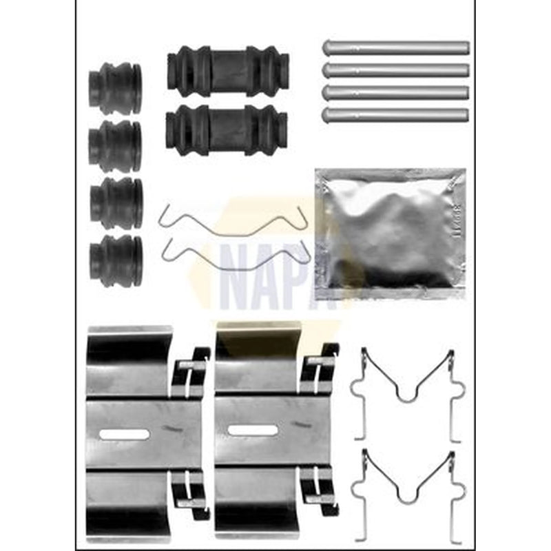 NAPA Brake Pad Accessory Fitting Kit Rear NFK1231