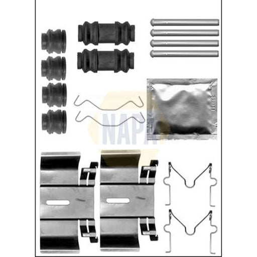 NAPA Brake Pad Accessory Fitting Kit Rear NFK1231
