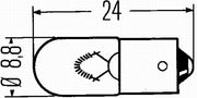 Hella 8GP 002 068-241 Bulb, interior light