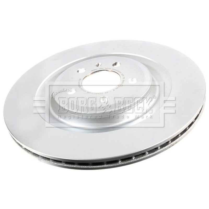 Borg & Beck 2 x Vented Rear Brake Discs BBD6085S