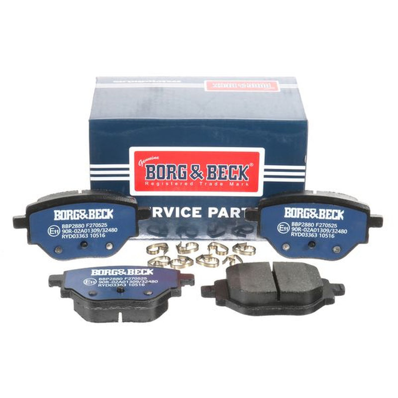 Borg & Beck 4 x Rear Brake Pad Set BBP2880