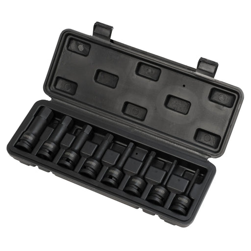 Draper Expert Impact Hex Socket Bit Set 1/2" Sq. Dr. 8 Piece