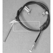 Borg & Beck Handbrake Cable Left Rear BKB3526