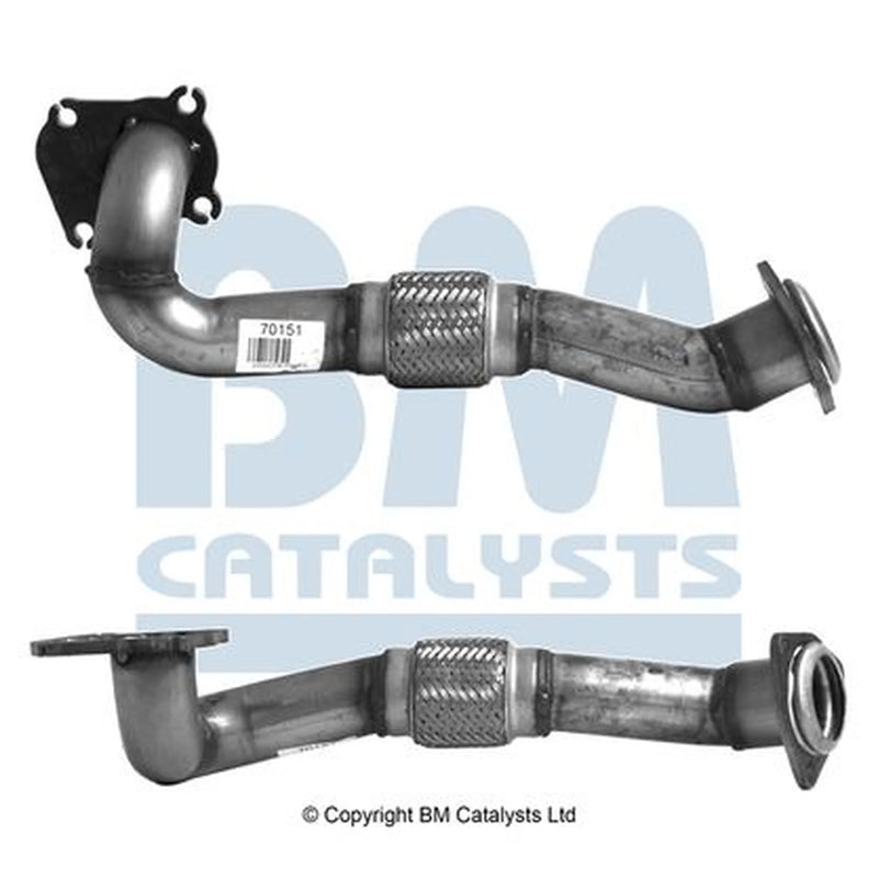 BM Catalysts Exhaust Pipe OD BM70151
