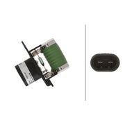 Hella Heater Blower Resistor 9ML 366 410-791