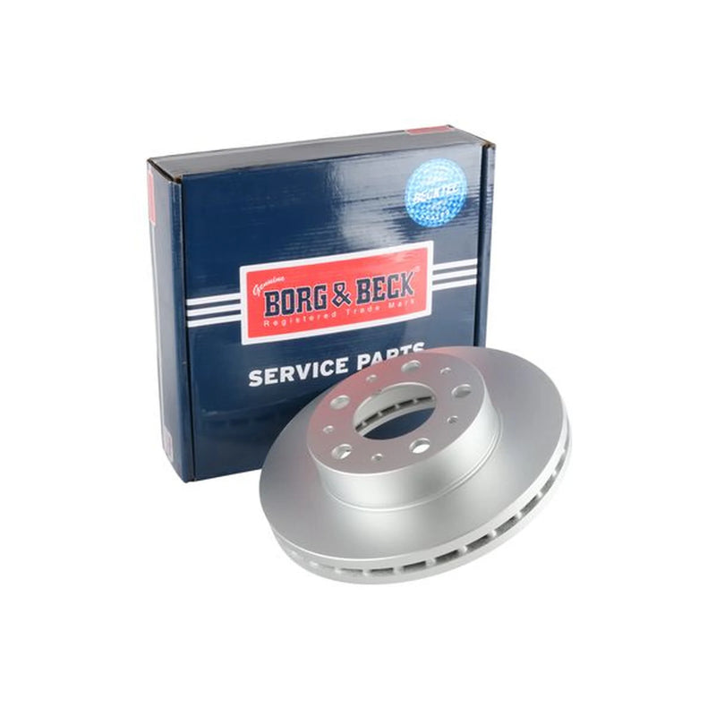 Borg & Beck 2 x Vented Front Brake Discs BBD6125S