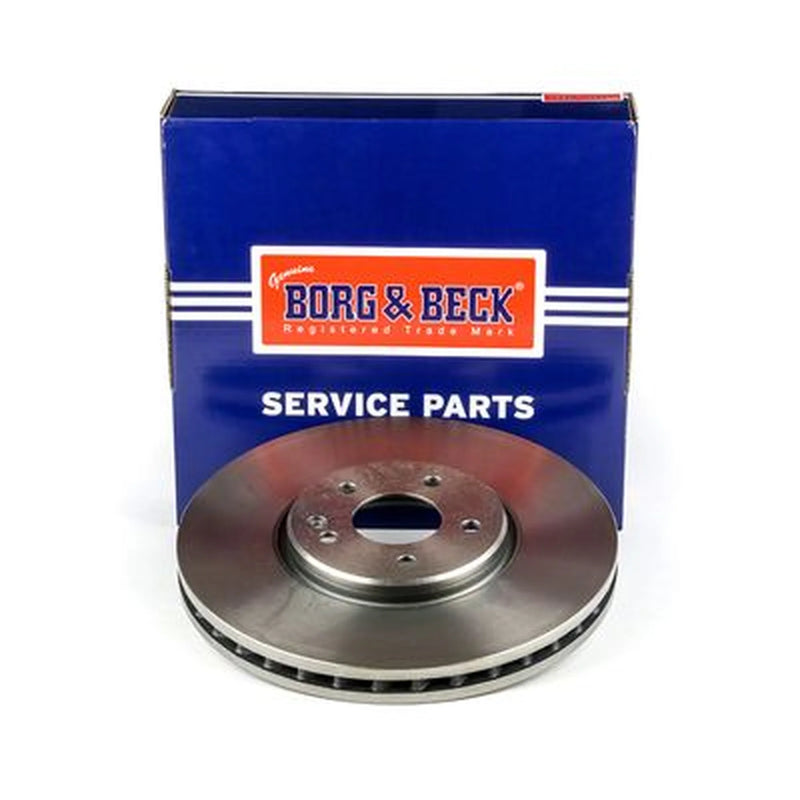 Borg & Beck 2 x Vented Front Brake Discs BBD6196S