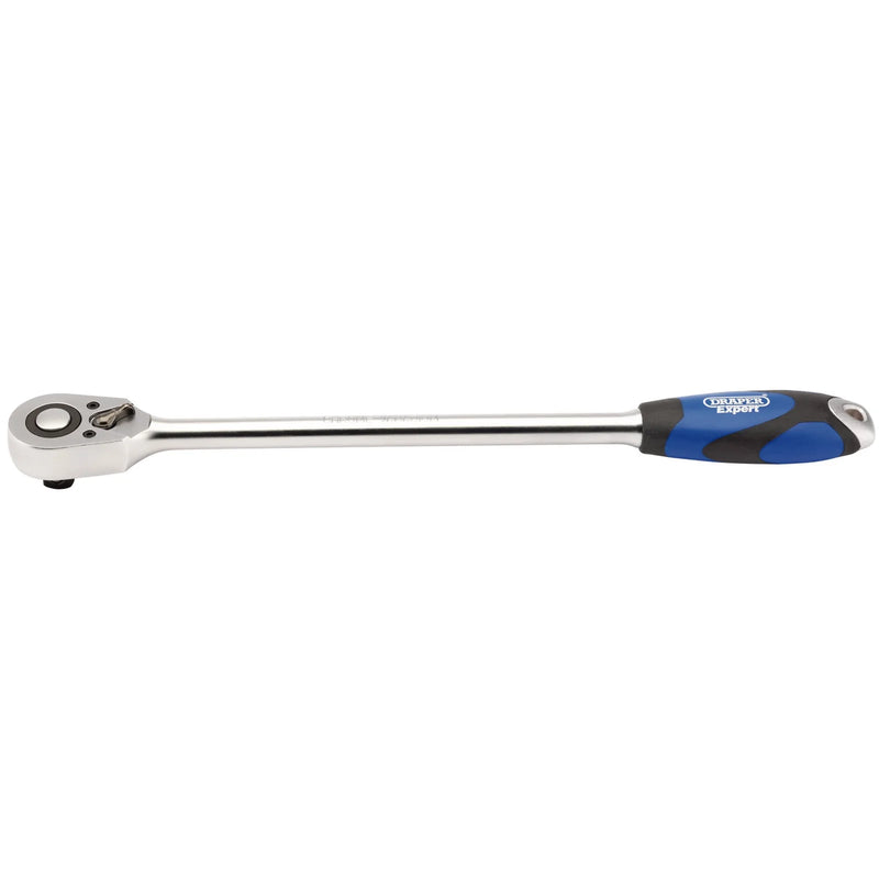 Draper Expert Ratchet 1/2" Sq. Dr. 48 Tooth Soft Grip