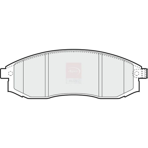 Apec Front Brake Pad Set PD3485