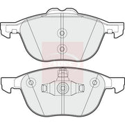 Apec Front Brake Pad Set PAD1988