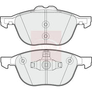 Apec Front Brake Pad Set PAD1988