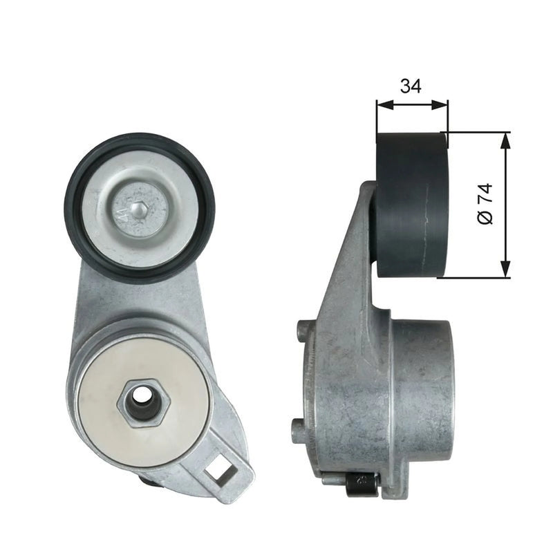 Gates Auxiliary Belt Tensioner T38580
