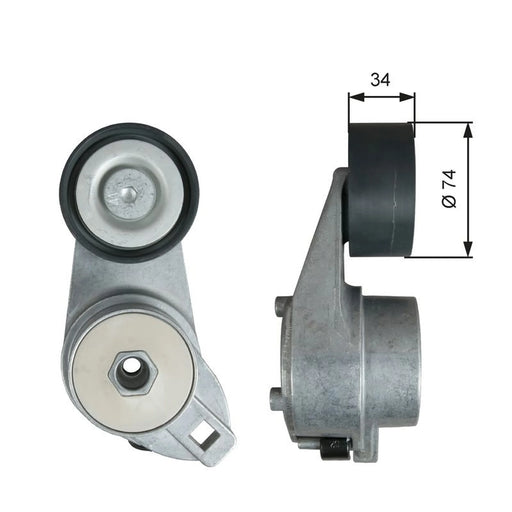 Gates Auxiliary Belt Tensioner T38580