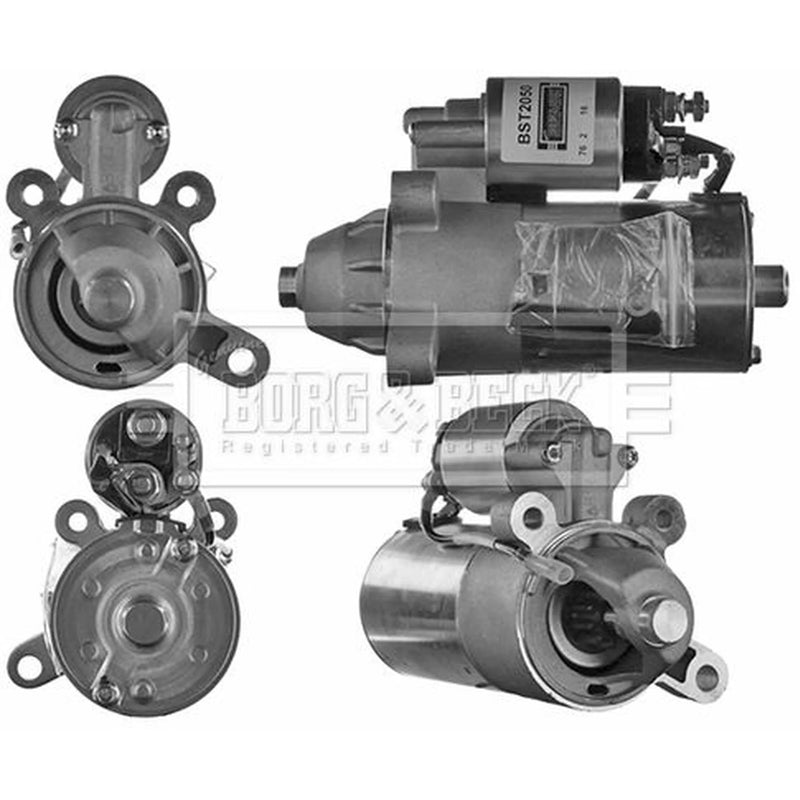 Borg & Beck Starter Motor 12V 1.4kW 10 Teeth BST2050