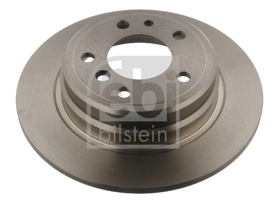 Febi 2 x Brake Disc Set Solid Rear