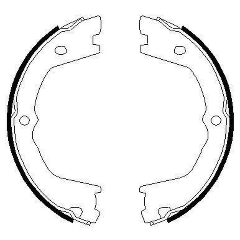 Mintex Parking Brake Shoe Set MFR638