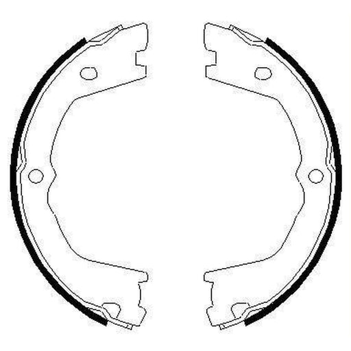 Mintex Parking Brake Shoe Set MFR638