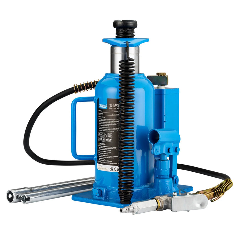 Draper Air Bottle Jack 20 Tonne Capacity