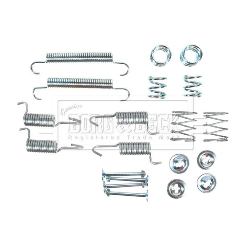Borg & Beck Parking Brake Shoe Accessory Kit Rear BBK6324