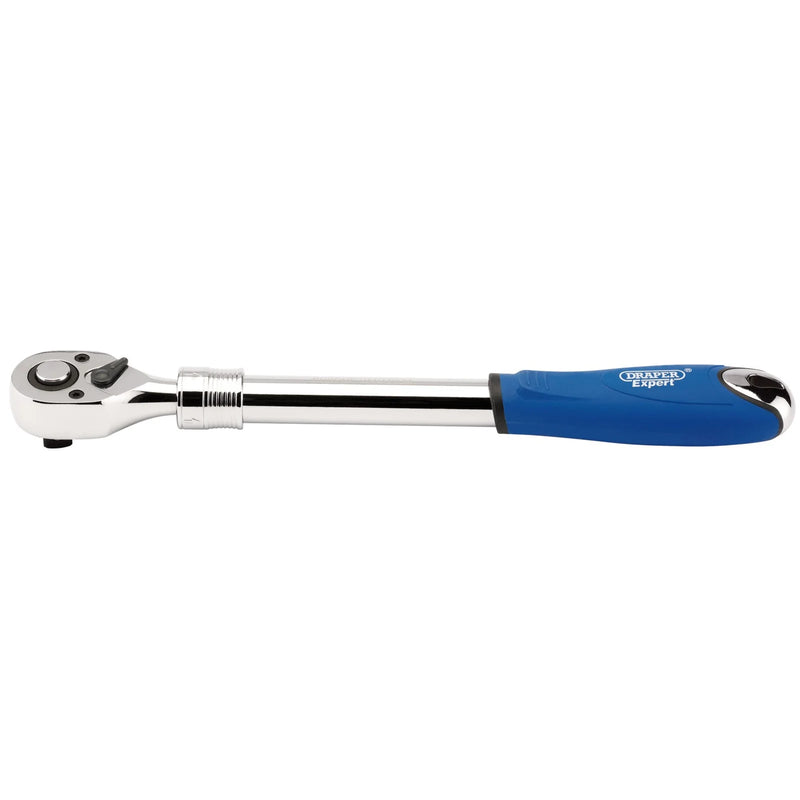 Draper Expert 72 Tooth Extending Reversible Ratchet 1/2" Sq. Dr.