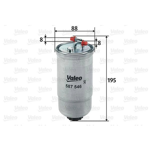 Valeo Fuel Filter Element 587546