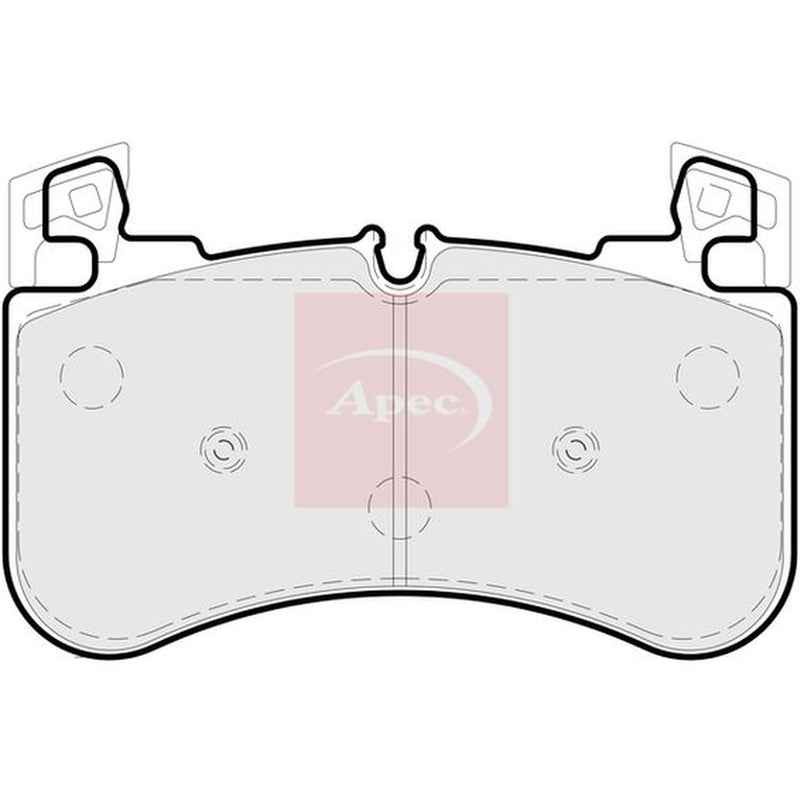 Apec Front Brake Pad Set PAD2288