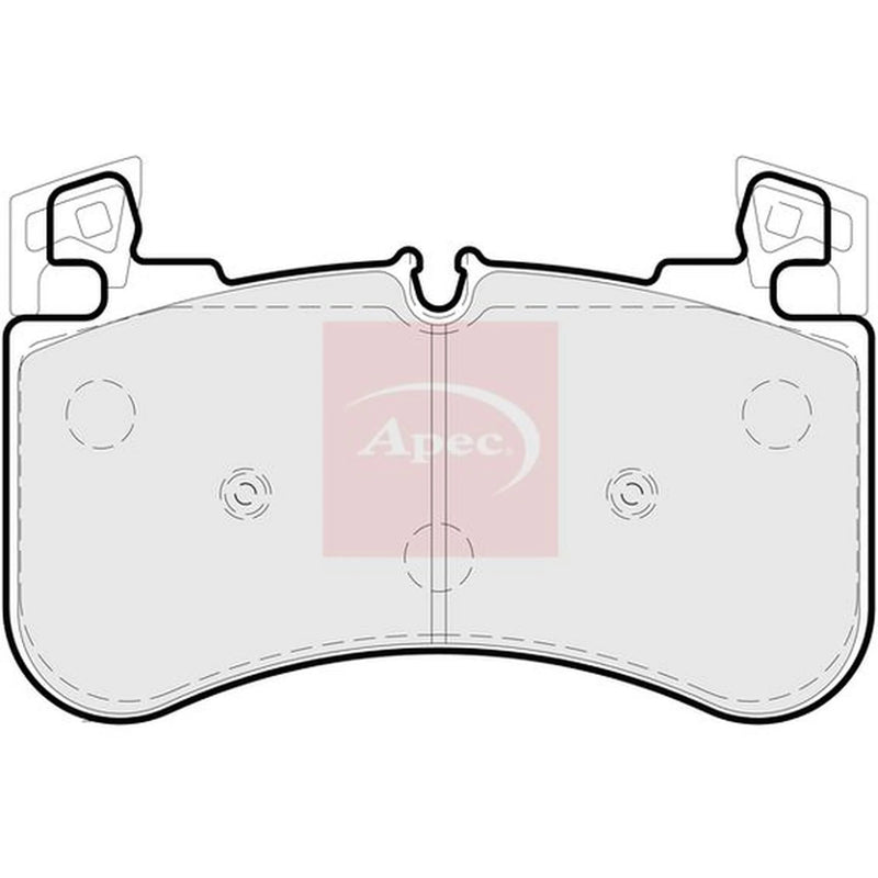 Apec Front Brake Pad Set PAD2288