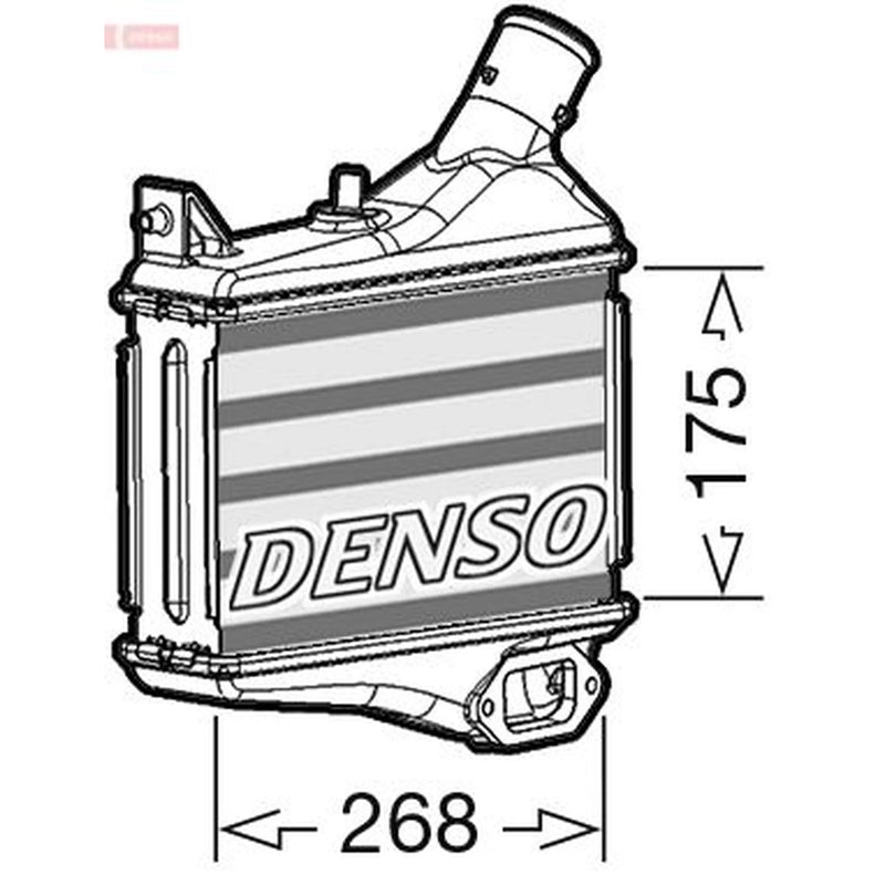 Denso Intercooler (Charge Air Cooler) DIT40011