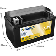 Varta Battery 12V 6Ah 105A 506909011K542