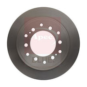 Apec 2 x Vented Rear Brake Discs SDK6351