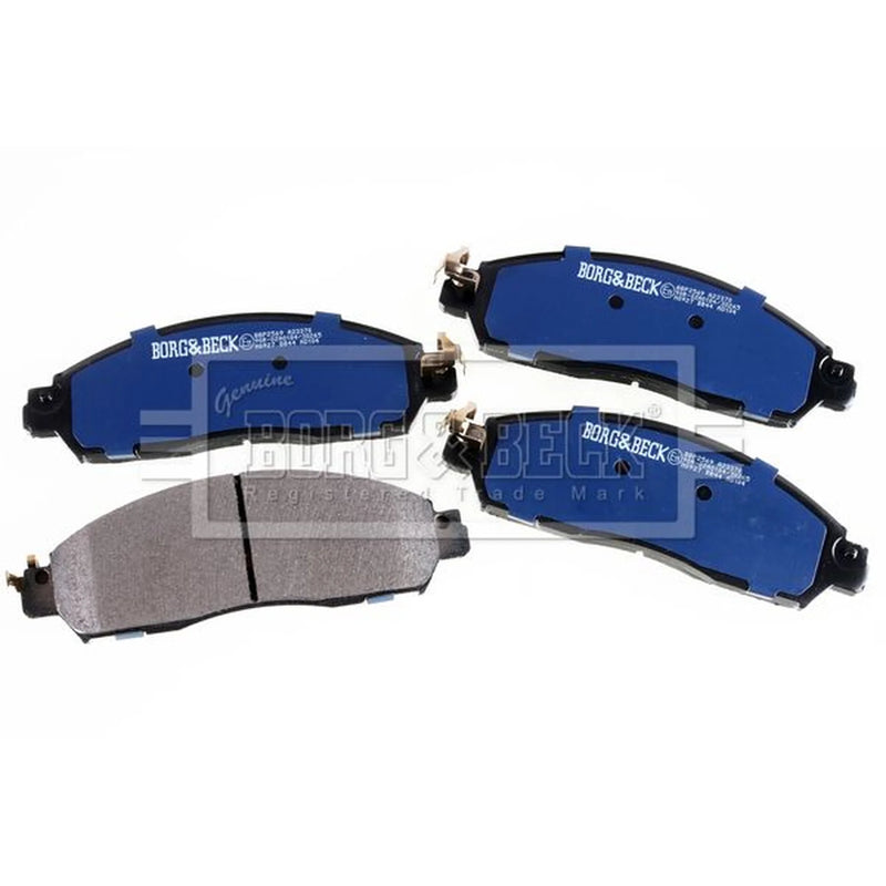 Borg & Beck 4 x Front Brake Pad Set BBP2569