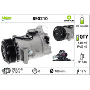 Valeo Air Conditioning Compressor 690210